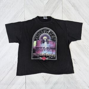 Vintage 1990 Grateful Dead GDM Concert Tee with 2 Sided Print size XL